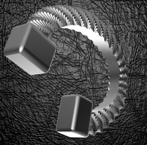 oval pentagonal bracelet cuff 3D प्रिंट मॉडल .c4d .max .obj .3ds .fbx .stl .blend 