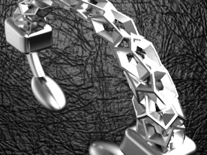 bouncing dodecahedron bracelet 3D Print Model