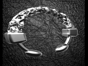 bouncing dodecahedron bracelet 3D 프린트 모델