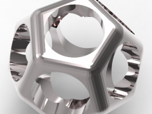 dodecahedron ring 3D Print Model