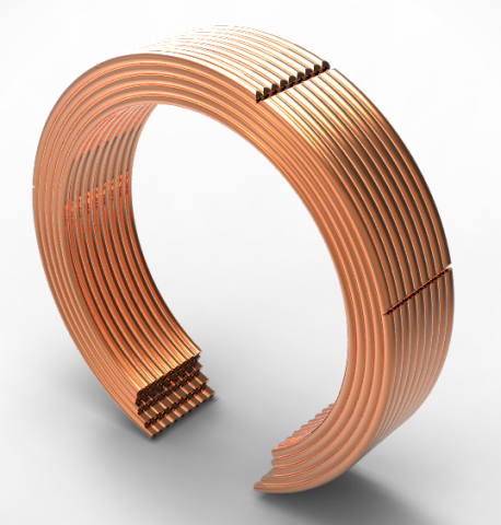 tube-bracelet 3D प्रिंट मॉडल .c4d .max .obj .3ds .fbx .stl .blend 