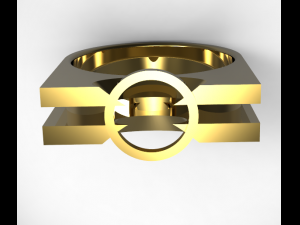 prong ring Modelo de Impressão 3D