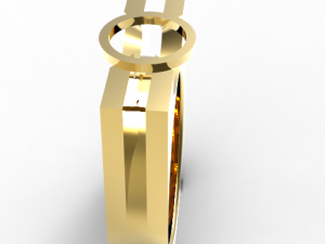 prong ring Modelo de Impressão 3D