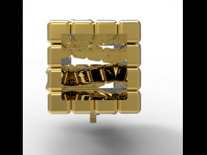 crazy cubes pendant 3D Print Model