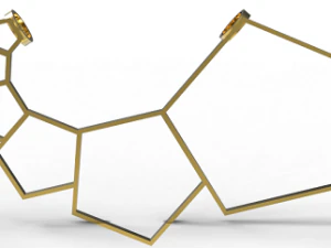 pendentif pentagone lunaire Modèles 3D en vedette