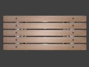 bench school 3D Model