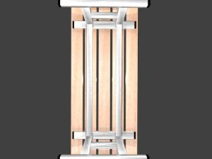bench school 3D Model