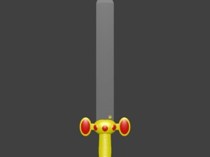 royal sword 3D Model