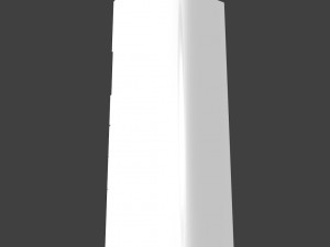 white cupboard 3D Model
