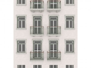 building lisbon 3D Model