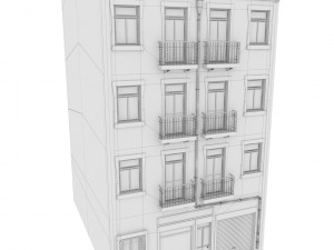 building lisbon 3D Model