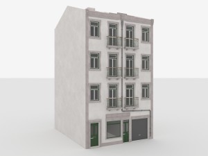building lisbon 3D Model