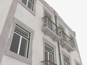building lisbon 3D Model