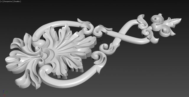 decor ornament pattern 3D Model .c4d .max .obj .3ds .fbx .stl .blend