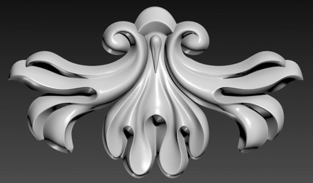 decorative element 3D Model .c4d .max .obj .3ds .fbx .stl .blend 