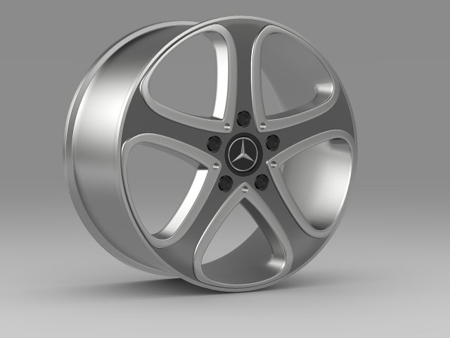 mercedes benz g-class spy rim Model 3D .c4d .max .obj .3ds .fbx .stl .blend