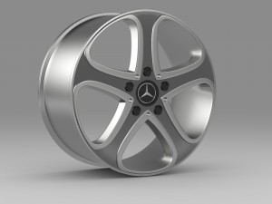mercedes benz g-class spy rim 3D Model