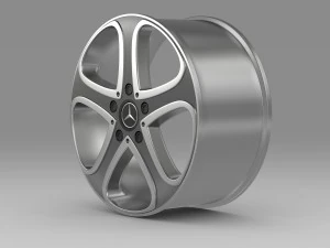 mercedes benz g-class spy rim 3D Model
