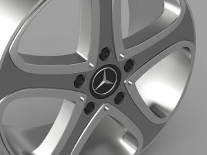 mercedes benz g-class spy rim 3D Model
