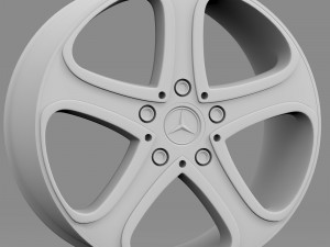 mercedes benz g-class spy rim Model 3D