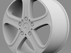 mercedes benz g-class spy rim 3D Model