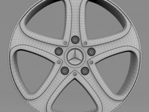 mercedes benz g-class spy rim Model 3D