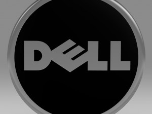 dell logo 3D 모델