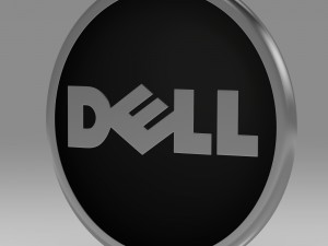 dell logo 3D 모델