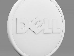 dell logo 3D 모델