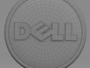 dell logo 3D 모델