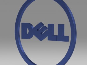 dell logo 3D-Modell