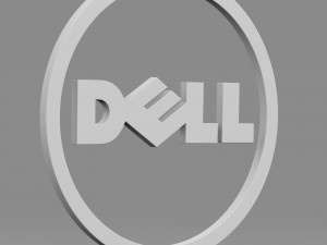 dell logo 3D-Modell