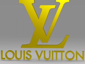louis vuitton logo 3D Model
