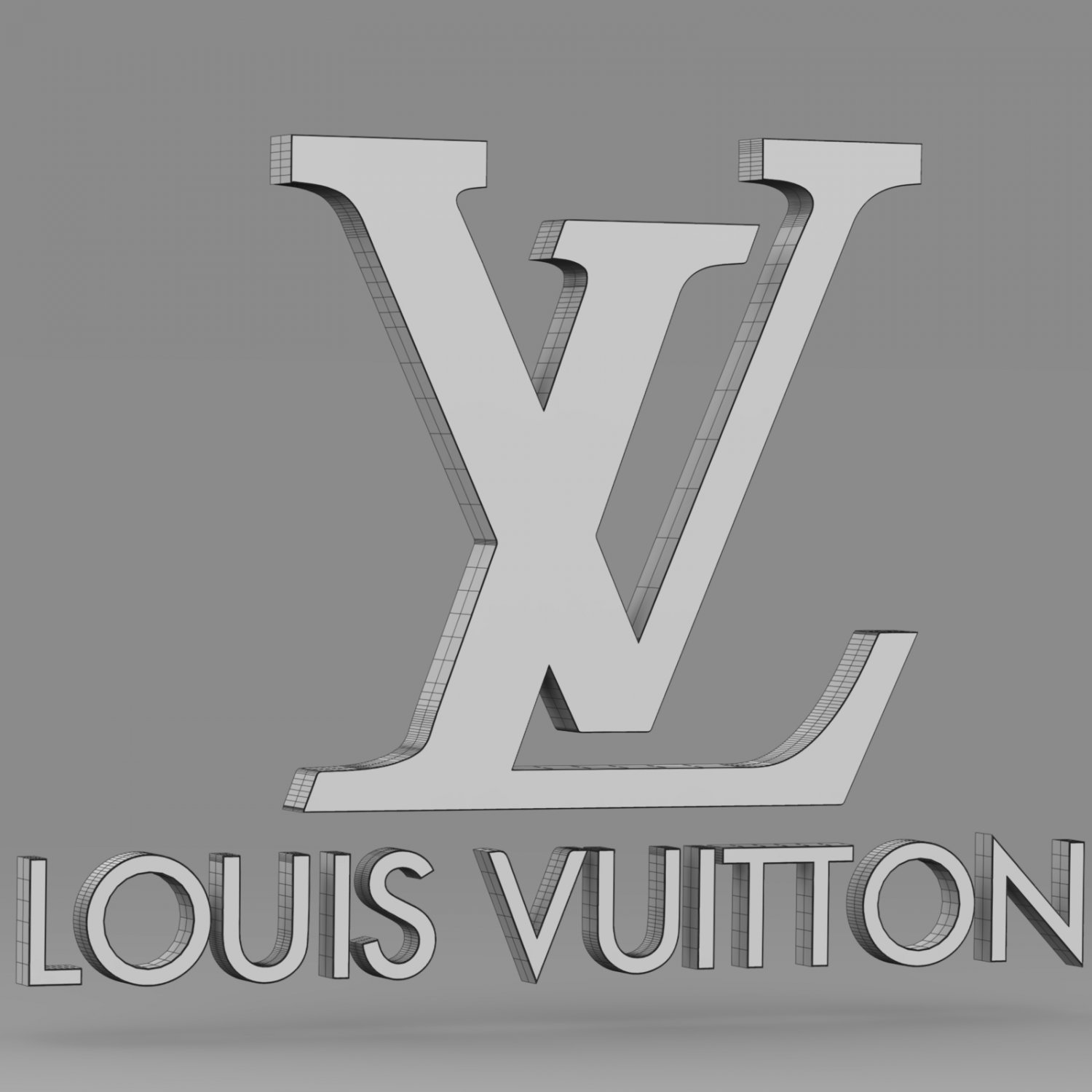 LOUIS VUITTON armchair | 3D model