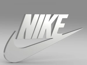 nike logo 3D Model