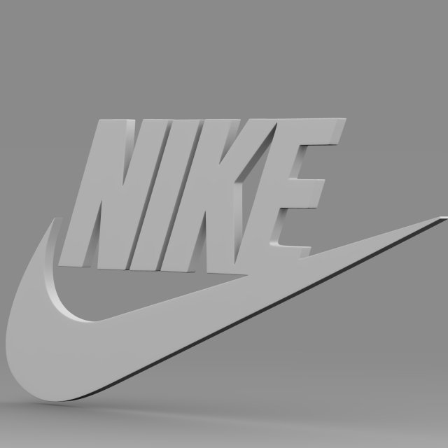 Nike swoosh 3d shop