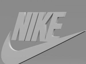 nike logo 3D Модель