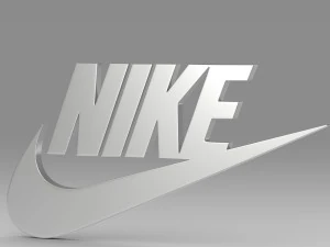 nike logo 3D Model