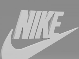 nike logo 3D Модель