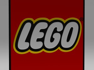 lego logo 3D 模型