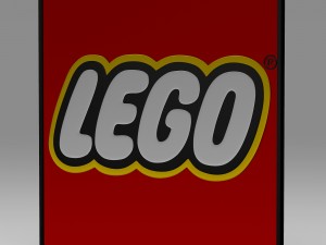 lego logo 3D Модель