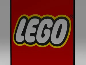 lego logo 3D Model