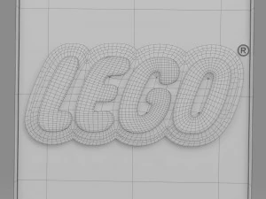 lego logo 3D Model