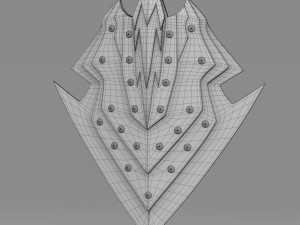 orcish shield Model 3D