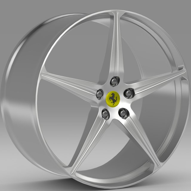 ferrari 458 spider rim Modèle 3D .c4d .max .obj .3ds .fbx .stl .blend 