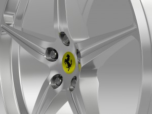 ferrari 458 spider rim Modèle 3D