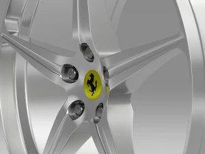 ferrari 458 spider rim 3D Model