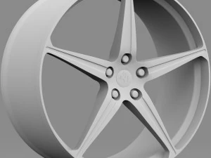 ferrari 458 spider rim 3D Model
