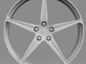 ferrari 458 spider rim 3D Model