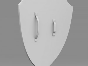 medieval shield 3D Model